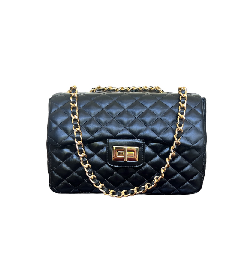 Bolsa de couro clássica