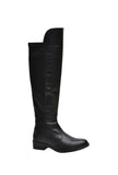 Bota overknee preta