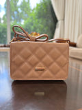 Bolsa pequena crossbody metalassê