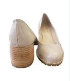 Scarpin de couro skin 103