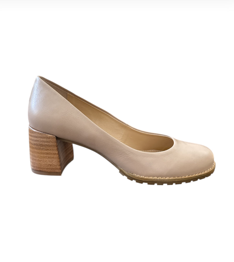 Scarpin de couro skin 103