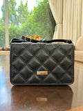 Bolsa pequena crossbody metalassê