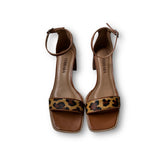 Sandália animal Print caramelo 306