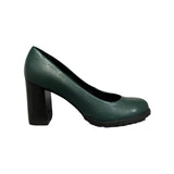 Scarpin de couro militar 003