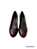 Scarpin couro jaboticaba 103