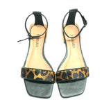 Flat couro animal print